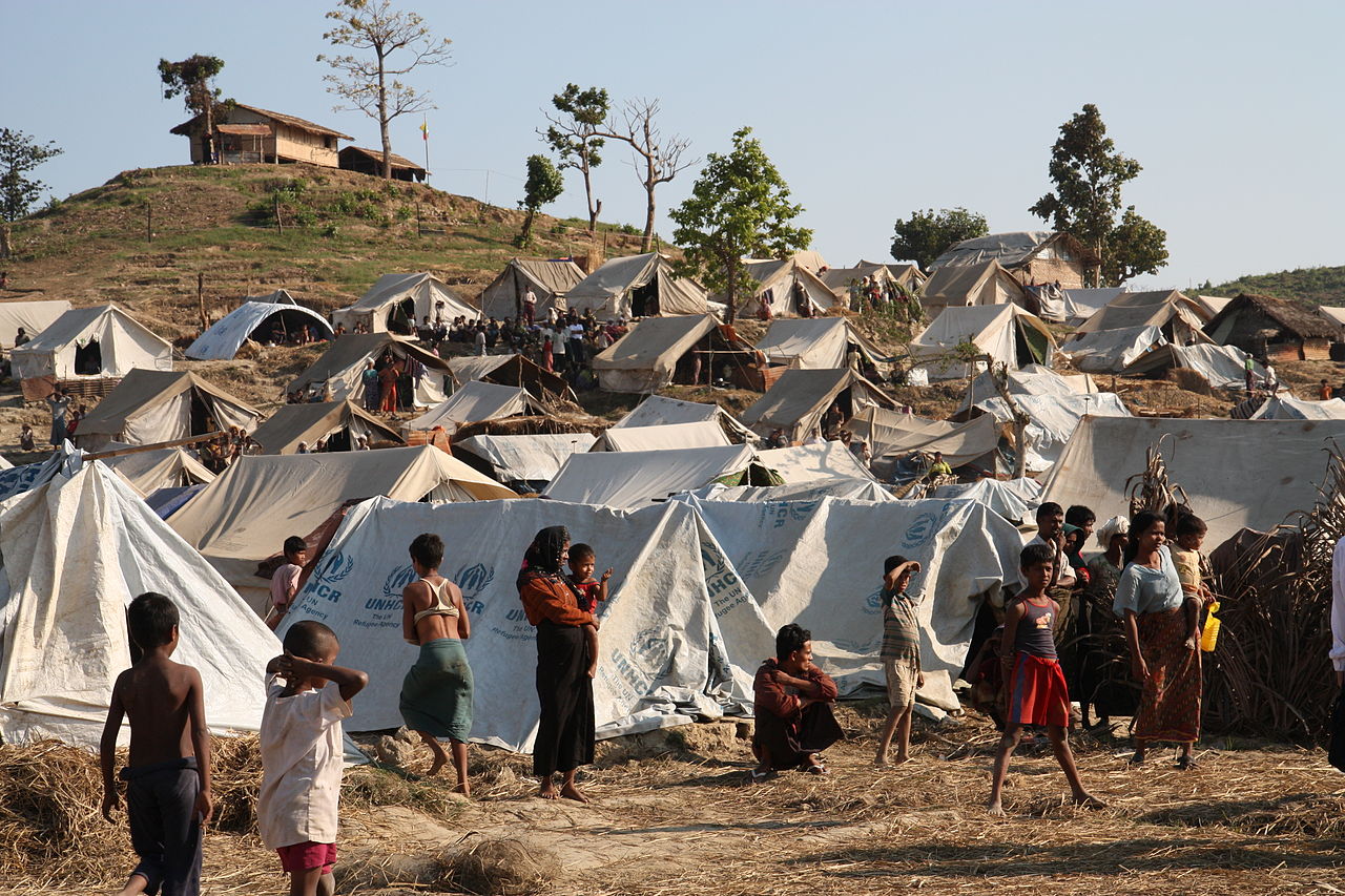 Rohingyan people displaced in 2012 Rakhine State Buddhist violence