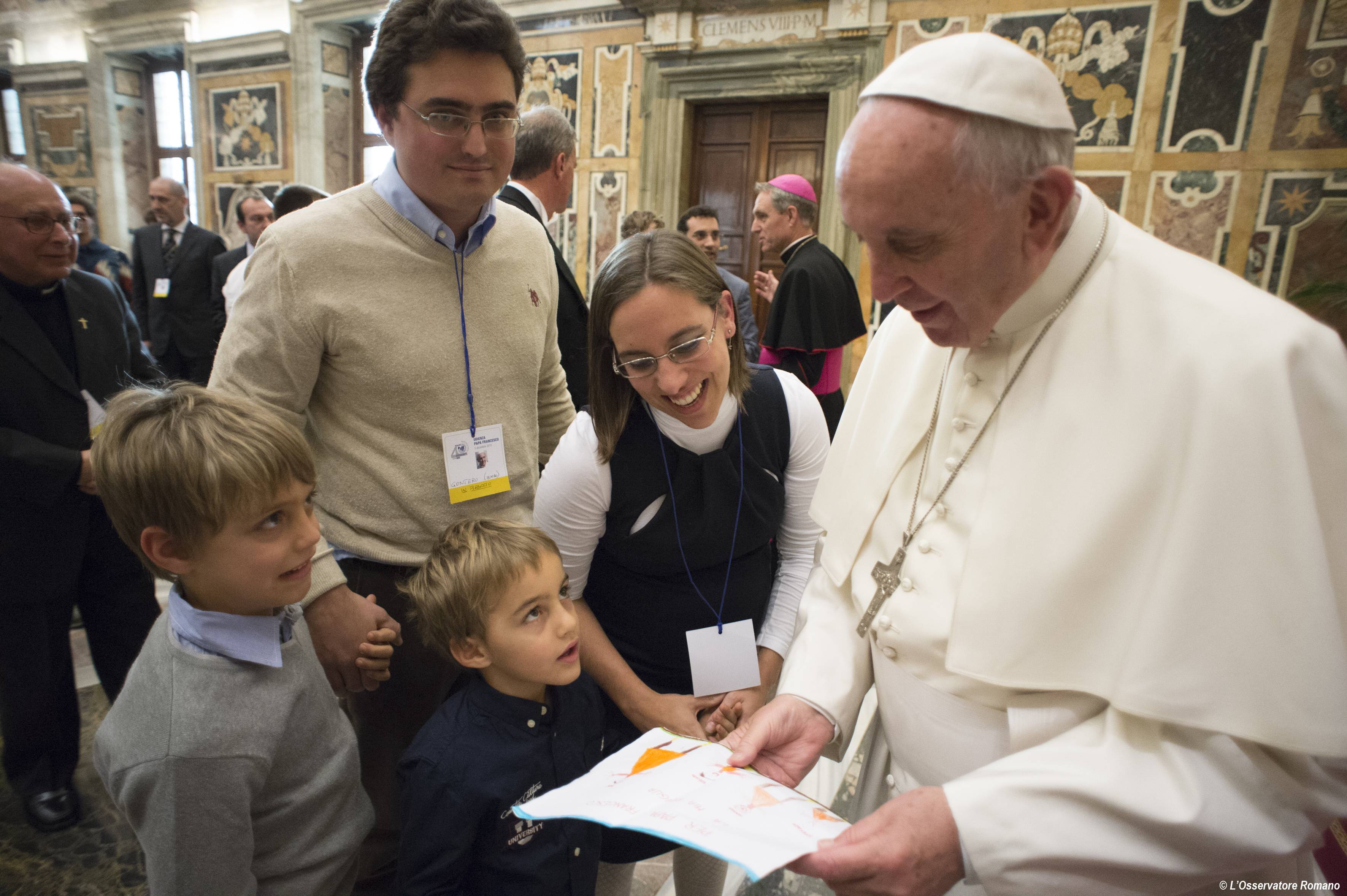 Papal audience to the Association of Catholic School Parents (Associazione Genitori Scuole Cattoliche-AGESC)