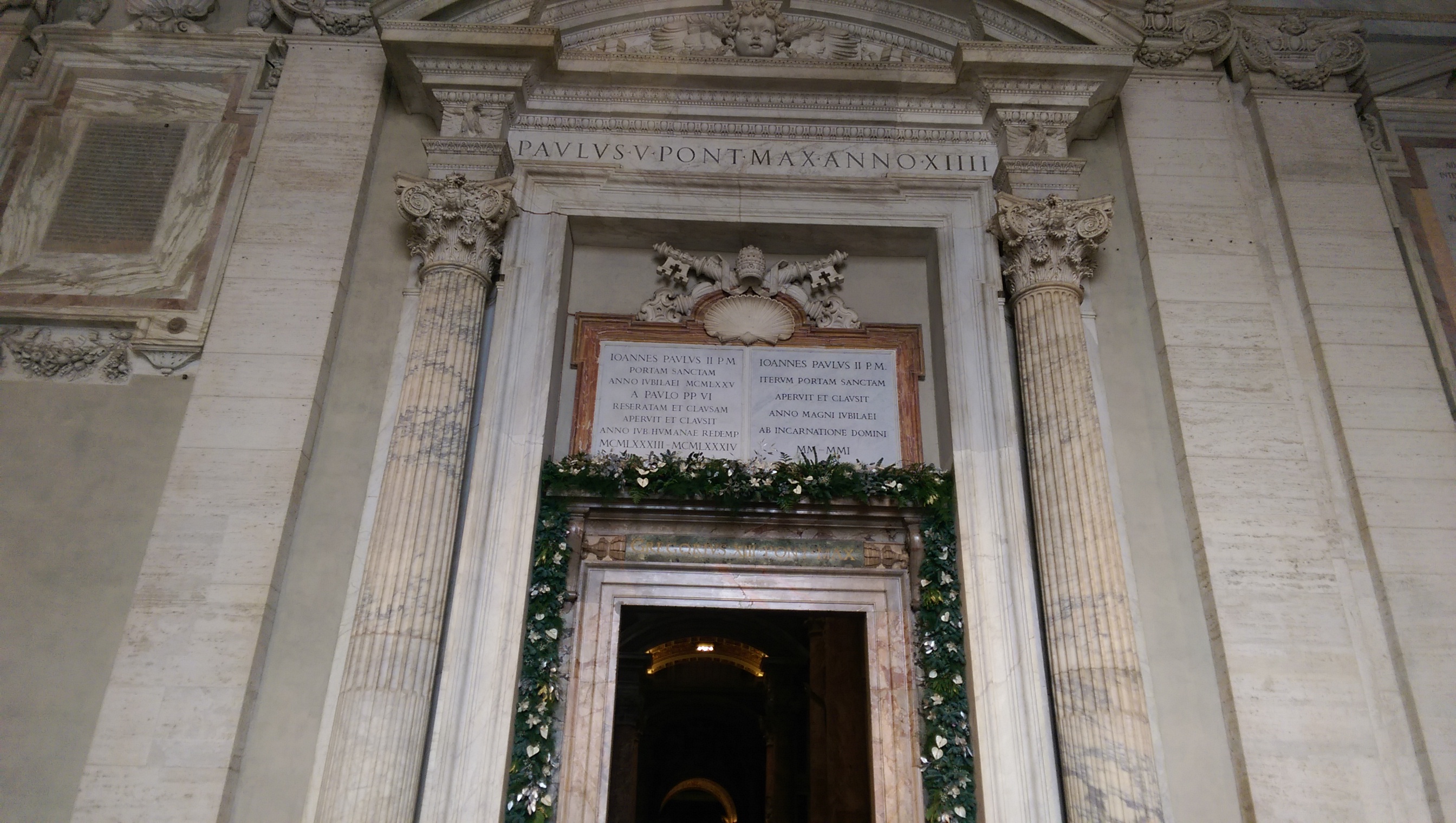 Opening Holy Door at St. Peter