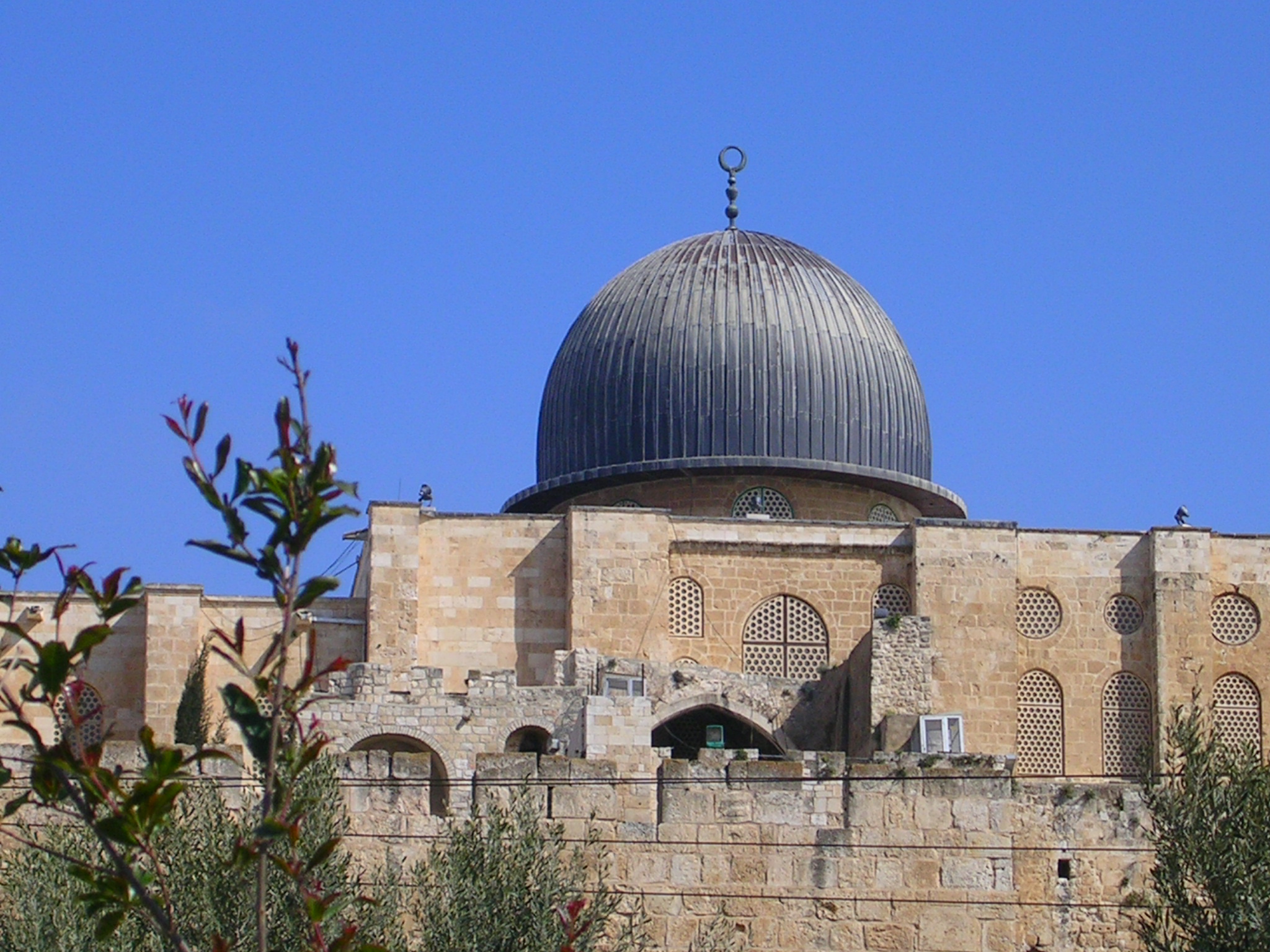 Dome of the Al-Aqsa Mosque in Jerusalem