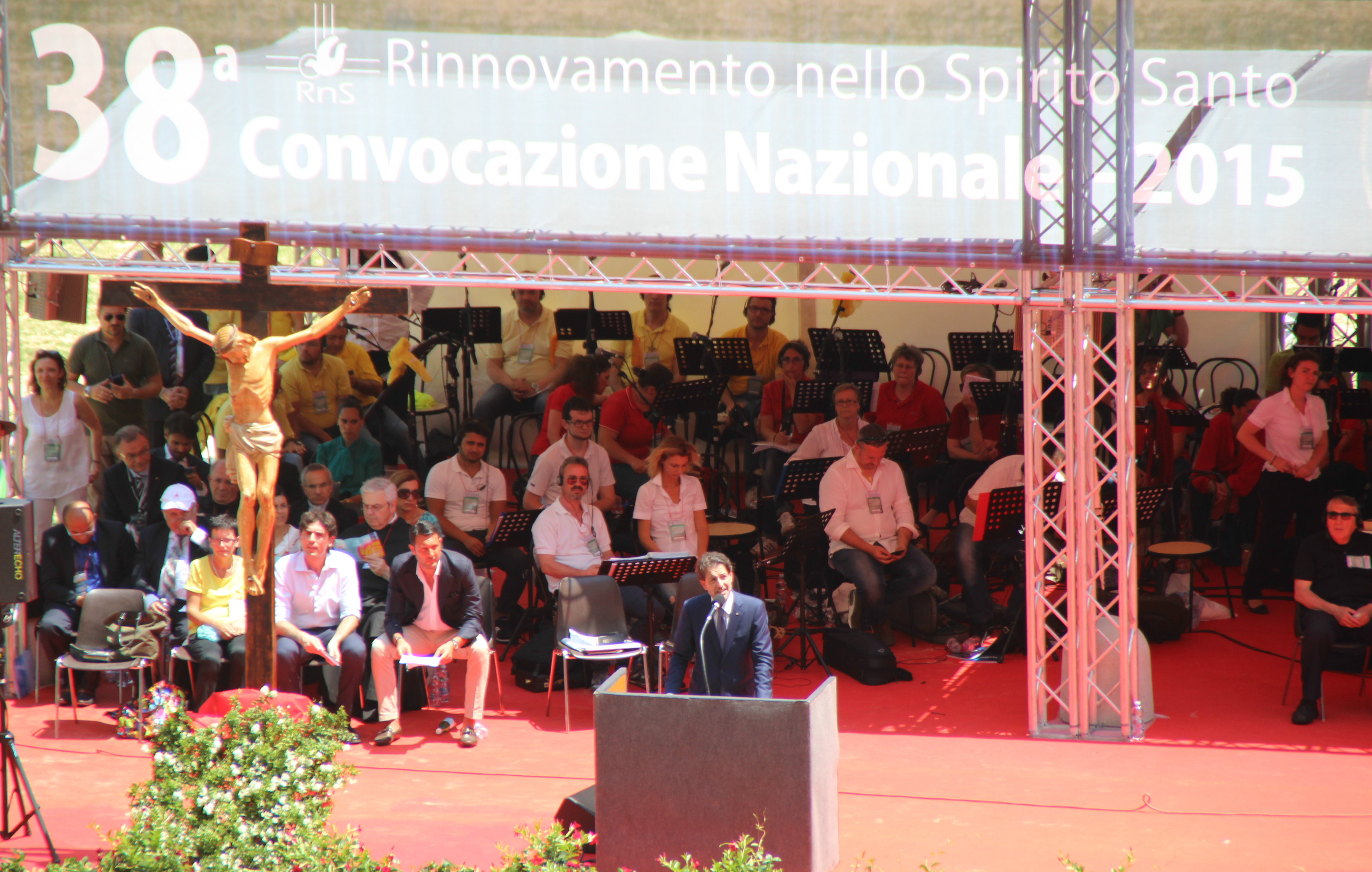 Salvatore Martinez at 38° national convocation of Rinnovamento nello Spirito Santo (Rome
