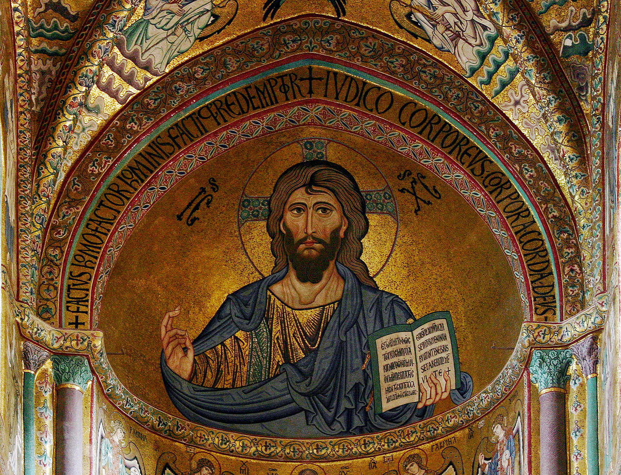 Christ Pantocrator in the Cathedral of Cefalù