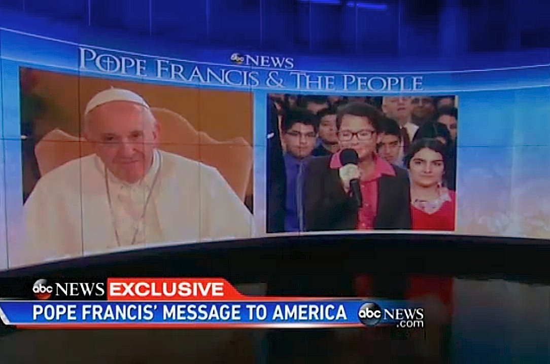 Pope Francis in ABC tv